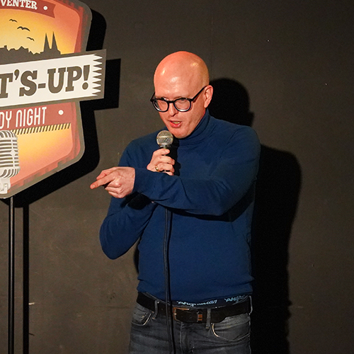Comedian bij What'S-UP Comedy 13