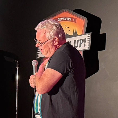 Comedian bij What'S-UP Comedy 4
