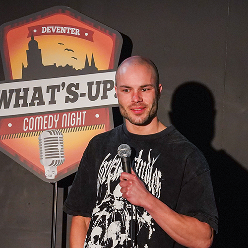 Comedian bij What'S-UP Comedy 3